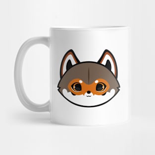 Cute Red Wolf Mug